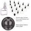 14 Pcs 5 Sizes Glass Cupping Therapy Set, Handheld Vacuum Cupping Massage Cups with Aluminum Case, Professional Chinese Back Cupping Therapy for Body Massage & Home Use view 2