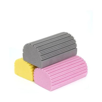 1pcs Dishwashing Sponge Damp Clean Duster Water Absorption Cleaning Portable Brush Esponja Polvo Limpieza(Mix color,6PCS)