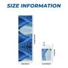 GGNKDL Hills Full of Blue Flowers Printing Cool Sports ice Towels are Suitable for Indoor and Outdoor Sports and Exercise Activities view 3