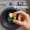Freshie washing pods laundry with organizer, detergent capsules & tablets, Suitable for All Fabrics, Gentle and skin-friendly, for Daily Use (120, orange) view 4