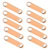 10Pcs Wood Flat Beer Bottle Opener Ergonomic Round Hole Drink Bottle Cap Opener with Comfortable Wood Grip Enduring Beer Bottle Opener view 3