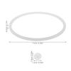 UKCOCO 3sets Replacement Lunch Box Silicone Sealing Ring Airtight Food Container Gasket School Work Accessories Stretchable Round Kitchen Sealing Ring view 2