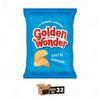 Golden Wonder Variety Crisp Pack Potato Crisps - 3 Pack of Delicious, Crunchy Snacks for Any Occasion | Family-Friendly Multi-Pack 25g (Salt Vinegar - 32.5g x 32Pack) view 4