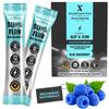 Ten Percent Club & Matchroom - Slip & Flow Electrolyte sachets - Blue Raspberry - Hydration mix for Fluid Retention, Power Output & Performance Preservation High Strength Mineral Formula - 28 Sachets view 1