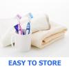 DIYEAH 3pcs Denture Cleaning Brush Dual Head Tooth Cleaning Brush Soft Bristles for Elderly Portable for Travel view 3