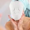 Artibetter Reusable White Coral Fleece Facial Towel with Full Coverage Hot Compress Feature Moisturizing Face Mask Suitable for Use with Essence and Refrigerator Storage for, Spa Skin Care view 3