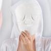 Artibetter Reusable White Coral Fleece Facial Towel with Full Coverage Hot Compress Feature Moisturizing Face Mask Suitable for Use with Essence and Refrigerator Storage for, Spa Skin Care view 4
