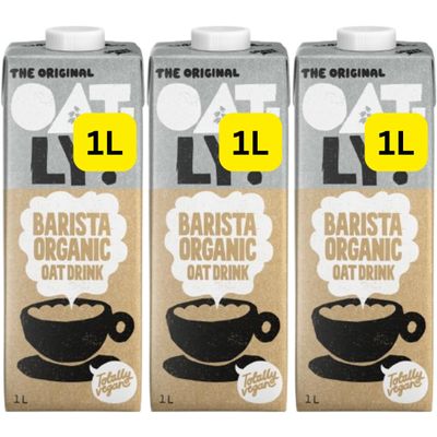 Oat Drink Barista Org Oatlys 1L (3x1L)