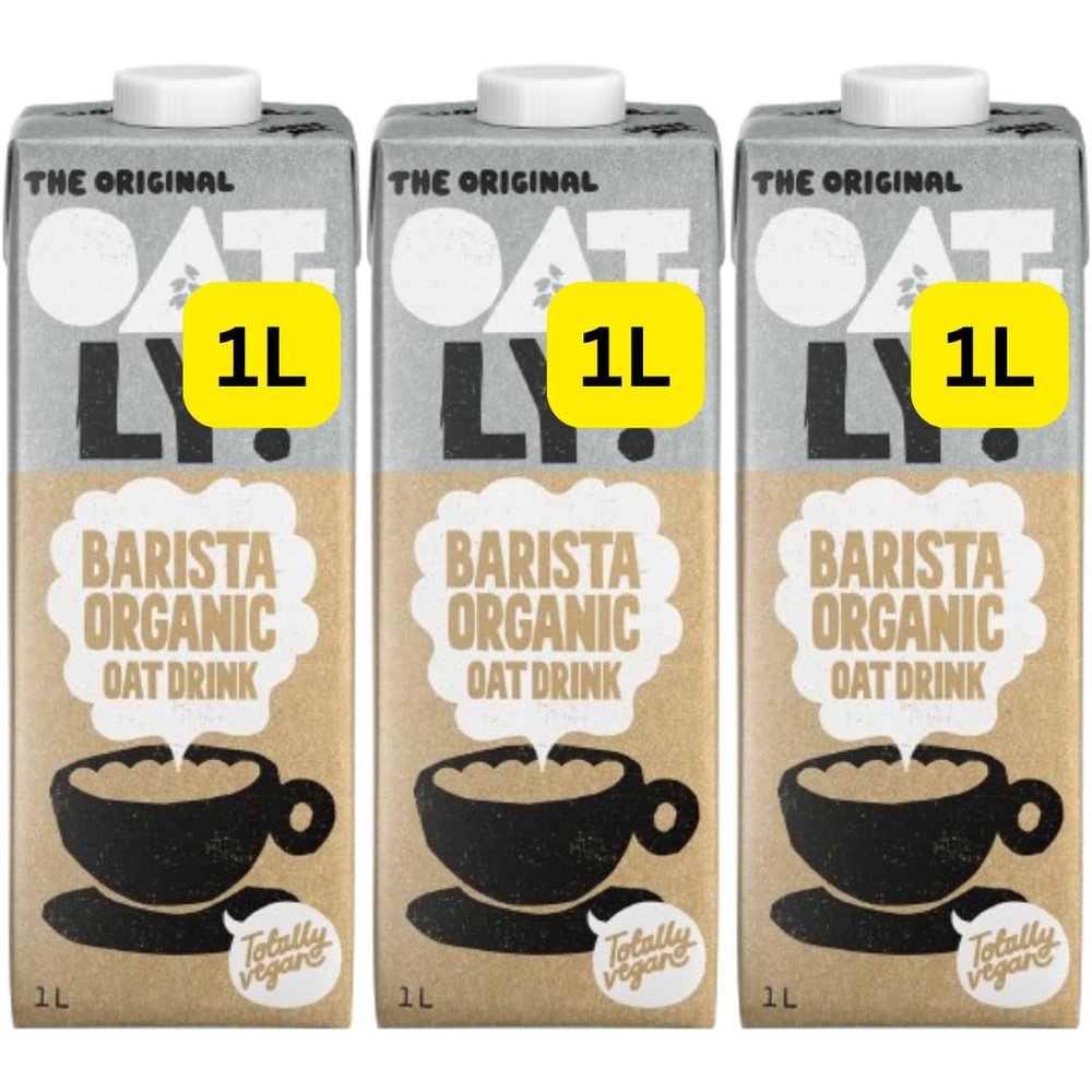 Oat Drink Barista Org Oatlys 1L (3x1L)