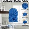 360 Electrostatic Duster Refills, Washable Reusable Duster Refills Reusable, 5PCS Eco-Friendly Microfiber Pads, The Sustainable Choice for a Dust-Free Home, Fits Most Handles (10PCS) view 3