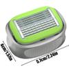 Bald Head Replacement Tool Manual Shaving Head Armpit Hair Leg Hair Hair Removal Tool Blade Head(Style 4) view 2
