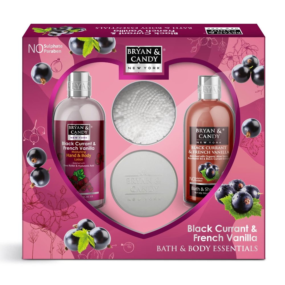 Candy Black Currant And French Vanilla Heart Combo Kit Women's Day Gift Set For Women and Men