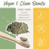 Alpine Green Clay Toothpaste - Natural Dental Care with Green Clay from Austria - Fluoride Free - Vegan - No Microplastics view 4