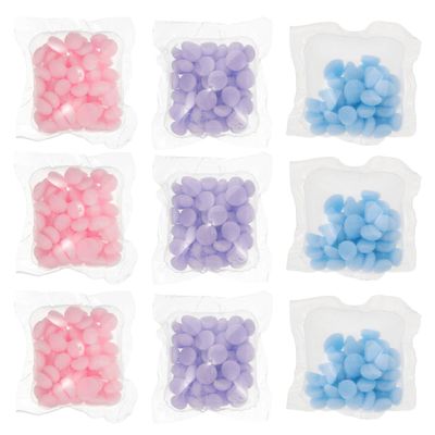 DIYEAH 30pcs Laundry Scent Booster Beads, Fabric Freshener and Odor Remover for Washing Machine and Hand Wash, Blue Pink Purple, 3 Colors X 10pcs, Laundry Softener Beads for Clothes