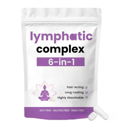 Drainage|Herbal Blend with Dandelion, Burdock, Bromelain, Cleavers Extract & More | Vegan |cleavers | lymphatic |
