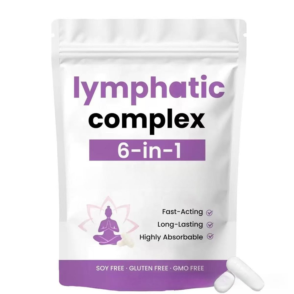Drainage|Herbal Blend with Dandelion, Burdock, Bromelain, Cleavers Extract & More | Vegan |cleavers | lymphatic |
