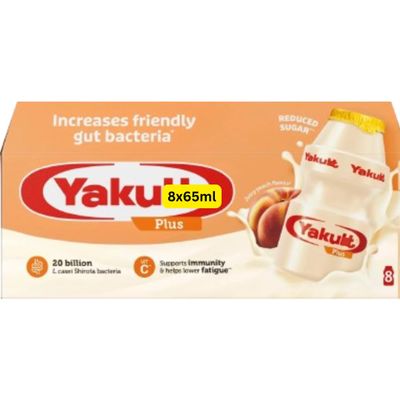 Original Probiotic Milk Drink Yakults Peach (8x65ml)
