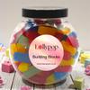 Building Blocks Pick n Mix Mini Sweet Jar 400g view 1