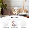 Decorative Tissue Box Cover Square - Beef Bacon Burger Print Leather Cube Tissue Box Holder Paper Case, Organizer Dispenser for Modern Home & Room/Office/Bathroom Decor Aesthetic view 3