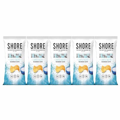 5x Fakhri Lightly Salted Seaweed Chips 80 g