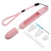 Abaodam Fall Thermometer Cover Shockproof Protective Case for Glass Thermometer Portable Sleeve Lanyard for Home Travel Use view 1