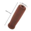 MAGICLULU 6pcs Non-slip Brown Sponge Walking Cane Handle Wraps for Elderly Crutch Grip Cushions, Replacement Arm Pads for Support and Comfort in Mobility Aids view 2