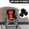 DIYEAH Lightweight Plastic Cane Holder Multifunctional Design 6pcs with Flashlight for Walker and Wheelchair Accessories Mobility Scooter and Bicycle Use view 3
