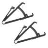 DIYEAH 2pcs Body Fat Caliper with Black Cm Scale Handheld Skinfold Caliper and Body Measuring Tape and Fitness Monitoring in Health Assessments view 1