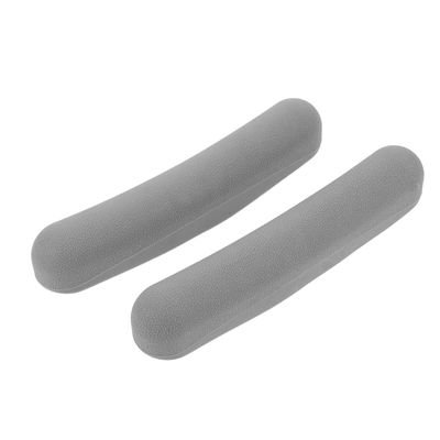 VICASKY 2pcs Crutch Underarm Pad Covers 22mm Hole Diameter, Breathable Rubber Non-Slip Cushions for Crutches, Orthopedic Underarm Supports for Mobility Aid Use