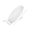 DEARMAMY Oilproof Oversleeves for Cleaning Arms Waterproof Reusable Forearm Protectors for Kitchen Gardening and Household Use 2 Pairs White PVC view 2