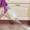 DEARMAMY Oilproof Oversleeves for Cleaning Arms Waterproof Reusable Forearm Protectors for Kitchen Gardening and Household Use 2 Pairs White PVC view 3