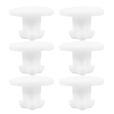 Amosfun 6pcs Insulated Lunch Box Silicone Seal Plug Airtight Vent Cap for Food Containers Leakproof Replacement Flexible Silicone Stopper