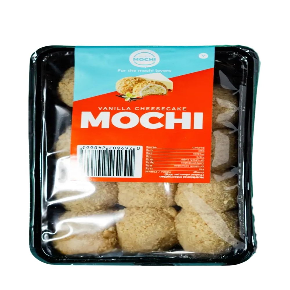 Ai No Mochi Vanilla Cheesecake Mochi Handcrafted Soft Mochi with Vanilla Cream Cheese Filling | Perfect Snack & Gift for Special Occasions | Made Freshly in the UK