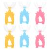 GLEAVI 6pcs Boys and Girls U-Shaped Manual Toothbrushes Soft Silicone Brush Heads for Cleaning for Boy Girl's Tooth Cleaning at Home Random Color view 1