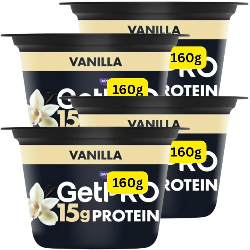 High Protein Vanilla Yoghurt GetPros (4x160g)