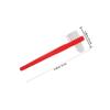 Ciieeo 8pcs Dual-Head Denture Cleaning Brushes Red, Dentures Toothbrush with Double Bristles for Retainer and False Teeth Oral Care view 2