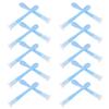 BAZEITFLOW 20pcs Portable Contact Lens Suction Stick Lens Removal and Wearing Tool Blue Small Handling Suction Device for Travel and Daily Use