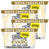 White Chocolate Yoghurt 150g No Fat Low Sugar Lindhals+ (4x150g) view 1