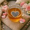 Best Mum Gift Heart-Shaped Tea Bags in Handmade Loose-Leaf Gift Tin (Set of 5) Mothers Day Tea Gift (Chamomile) view 4