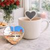 Heart-Shaped Tea Bags Handmade Loose-Leaf Tea in Gift Tin (Set of 5) I Love You Valentines Day Gift (Sleepy Relax Tea) view 2