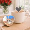 Be My Valentine Heart-Shaped Tea Bags Handmade Loose-Leaf Tea Gift Tin (Set of 5) (Chai Tea) view 2