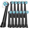12PCS Compatible with Oral B iO Series Electric Toothbrush,Toothbrush Heads Compatible with Oral B iO 2/3/4/5/6/7/8/9/10,Effective Plaque Removal with Gentle Gum Care Technology view 1