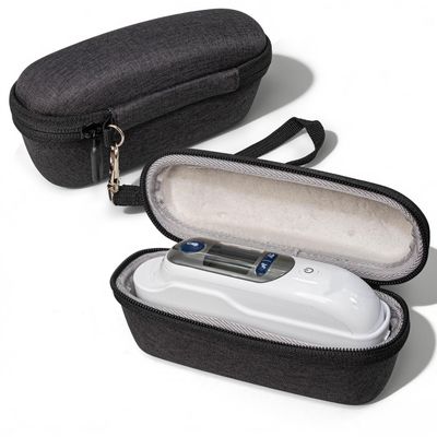 Travel Hard EVA Case Fits for Braun Models,for IRT6520,6500,6020 Ear Thermometer Carrying Case (Black)
