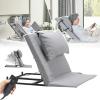 Electric Lifting Bed Backrest with Remote Control, Adjustable Power Lifting Backrest for Neck Lumbar Support, Washable Cushion & Headrest view 1