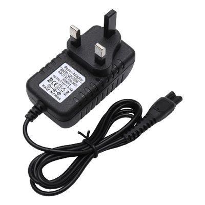 15V Fit for Philips Shaver Charger HQ8505 Cable UK, Universal for Series 3000, 5000, 7000, 9000 Beard Trimmer BT5502, BT9810, S1332, S3233, S3333, S5465, MG7750, MG7790 Electric Razor Power Adapter Re