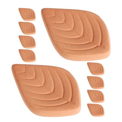 FOMIYES Terracotta Brown Sugar Keeper Discs 10Pcs Moisture Absorber for Cookie Baking and Food Storage Containers Reusable Softener for Kitchen Use