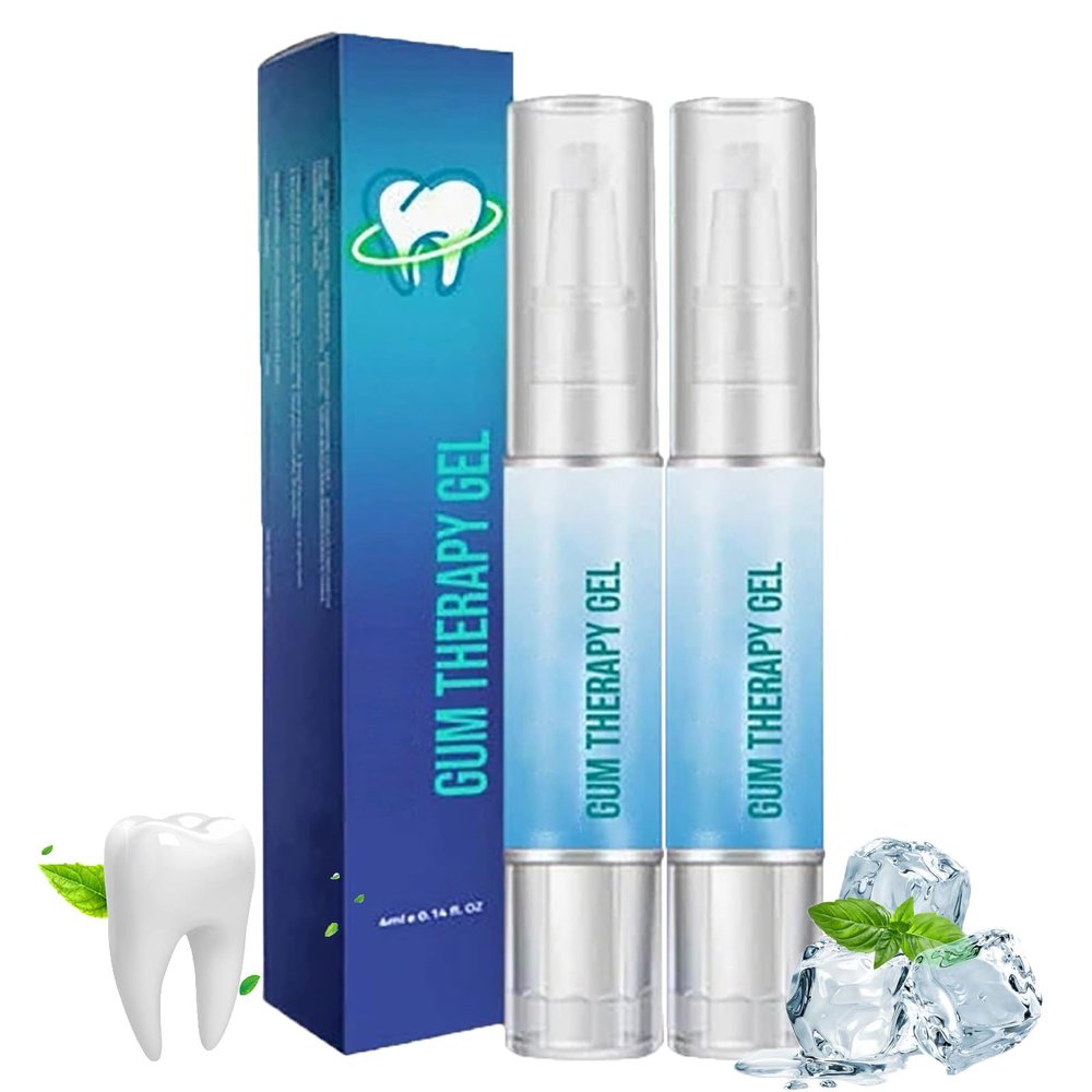Elycure Gum Repair Gel, Gum Protect Repair Gel, Natural Teeth Repair Gel, Teeth Whitening Essence Pen, Protect Gums and Freshen Breath, Deeply Cleaning Gums, Enhances Overall Gum Health (2)
