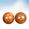 VILLCASE 2pcs Wooden Massage Balls 6cm Hand Exercise Balls Muscle Stretch Therapy for Home Use and Physical Therapy view 3