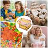 Easter Celebration Basket - Metal Candy Box with Lid and Handle, Easter Candy Holder - For Holidays, Chocolates, Holiday , Treats and Sweets view 4