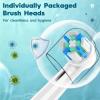 10WHITE,Deep Clean Series Toothbrush Heads Compatible with Oral b IO view 2